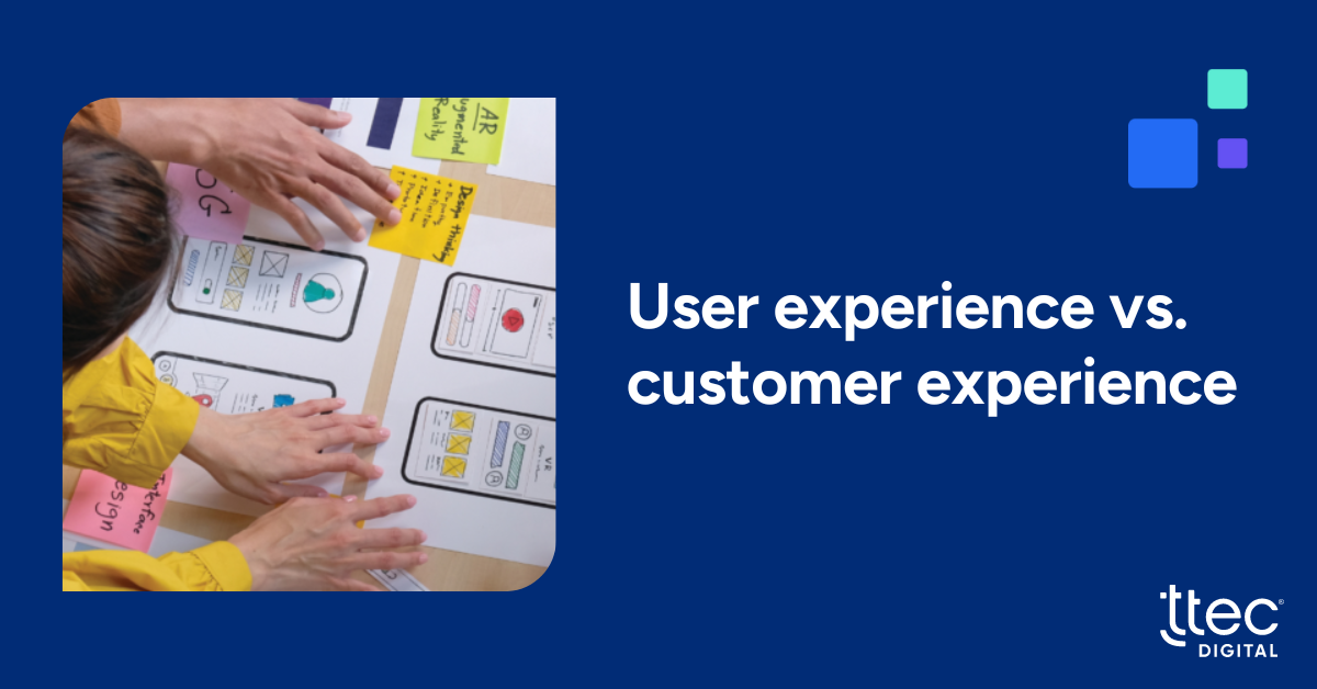 Organic UX vs CX
