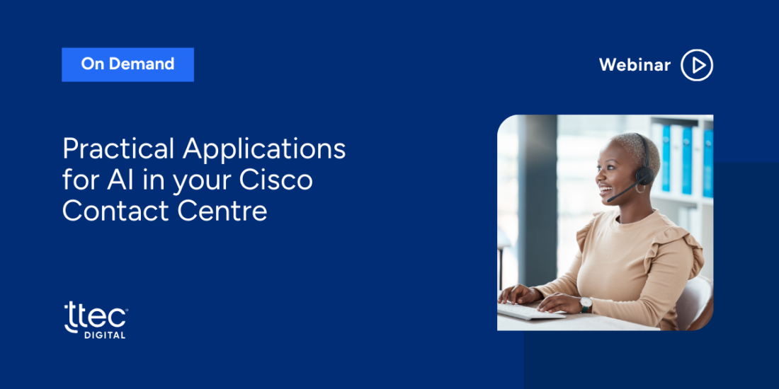Practical Applications For Ai In Your Contact Centre Ttec Digital 4785