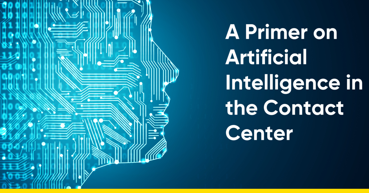 A Primer On Artificial Intelligence In The Contact Ttec Digital 9120