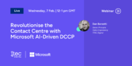 Microsoft DCCP Revolution EMEA webinar image
