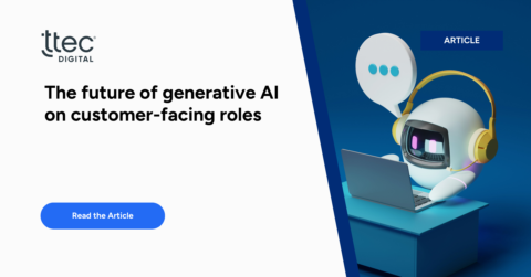 The future of generative AI on customer facing roles