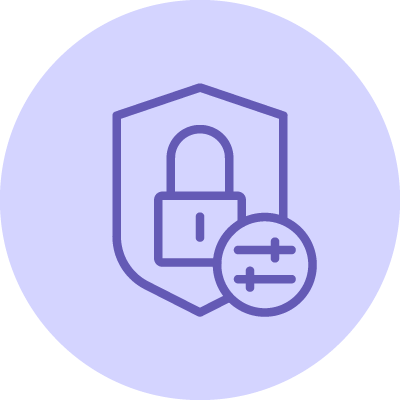Icon Security Settings