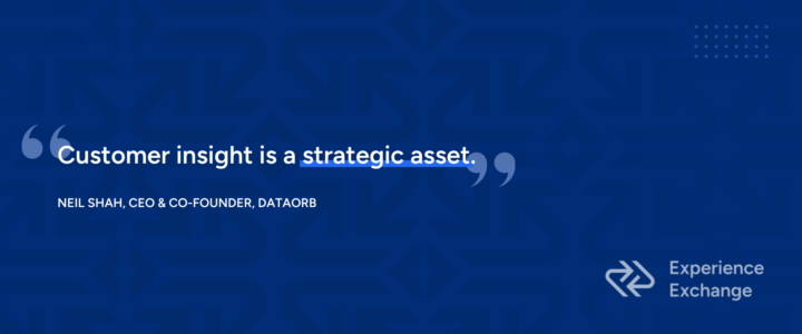 Quote from Neil Shah, CEO and co-founder of DataOrb, that says, "Customer insight is a strategic asset."