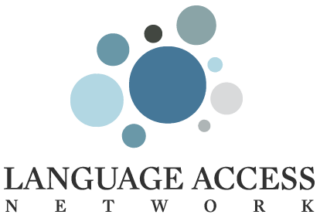 Language access network logo